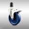Service Caster 5 Inch 316SS Solid Poly Swivel 1-1/2 Inch Expanding Stem Caster Lock Brake SCC SCC-SS316TTLEX20S514-SPUS-112 - alternate 1